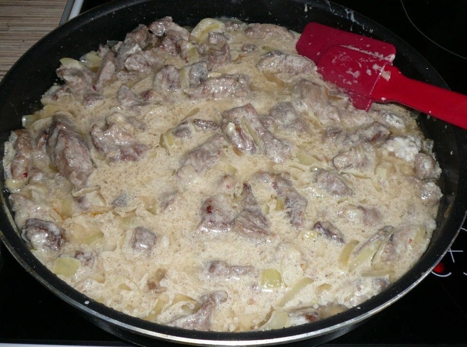 Вариант оформления блюда