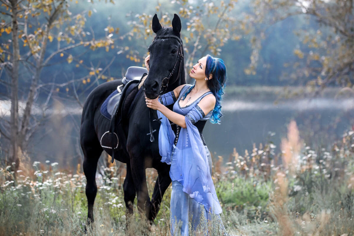 Я и Океан Эльзы — конь из конного клуба «Прокат лошадей в Нижнем Новгороде», 29.08.2019