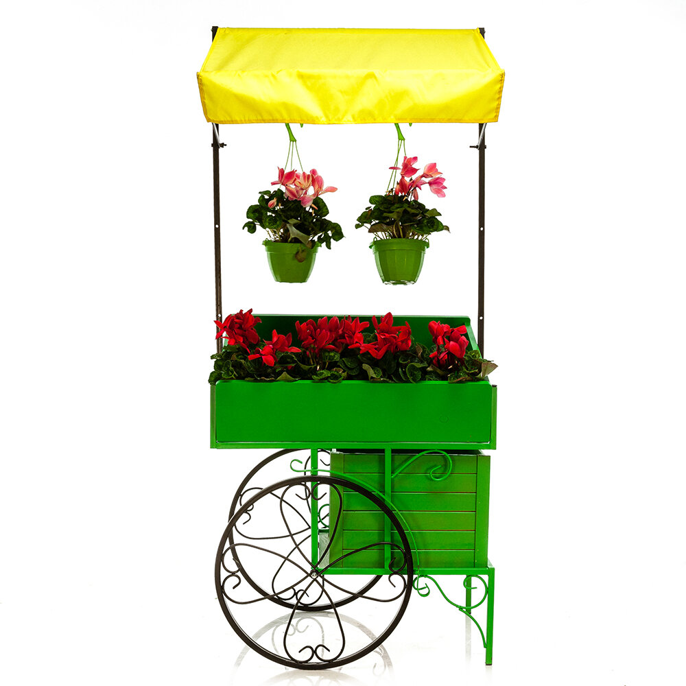 Торговая тележка на колесах