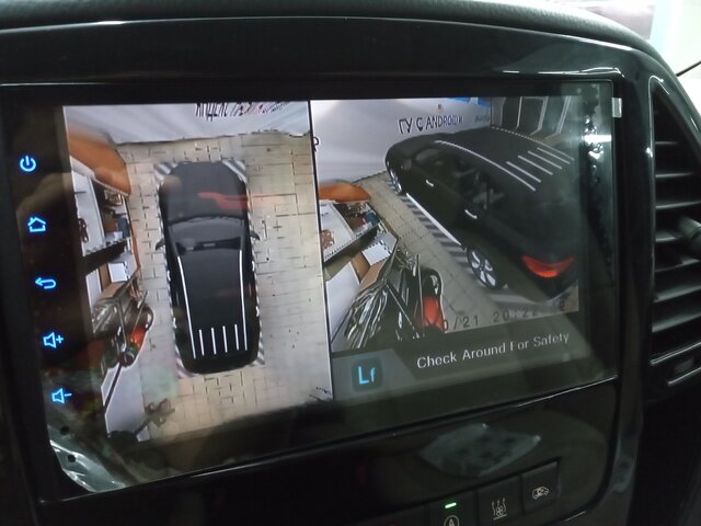 Установка системы кругового обзора на MERCEDES VITO 