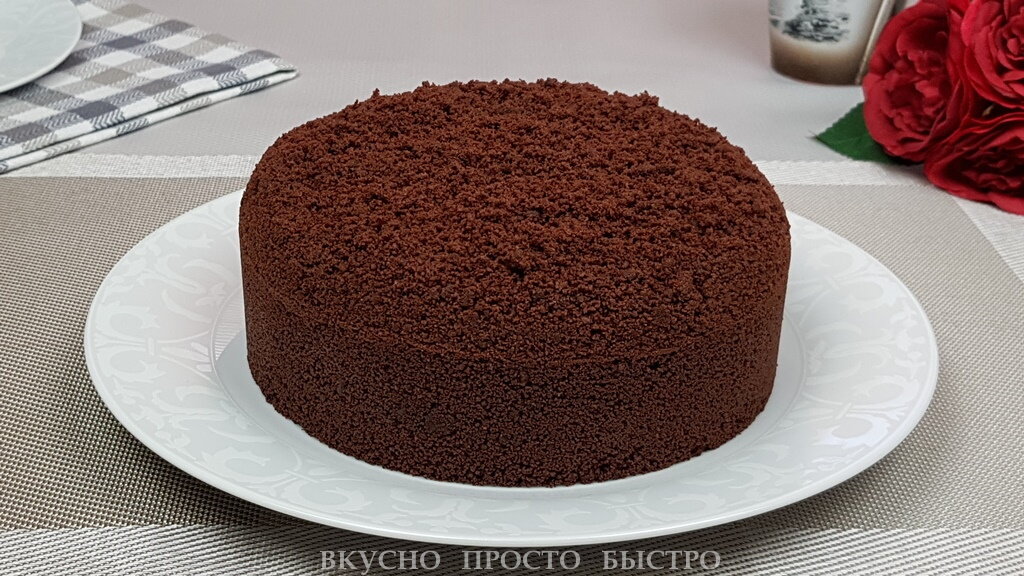 Шоколадно-творожный торт «Фантазия»
