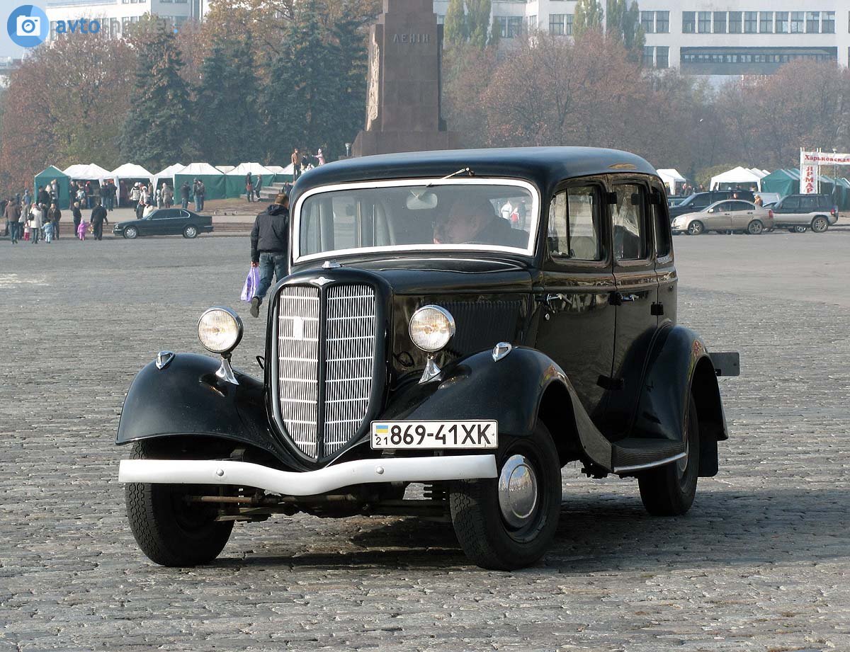 ГАЗ-М1 «Эмка». Источник фото: avto-nomer.ru