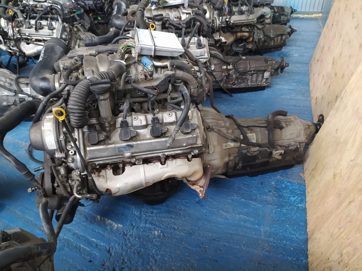 СВАП КОМПЛЕКТ ДВС (двигатель) TOYOTA 3UZ-FE 4.3 л. и АКПП 5 ступеней