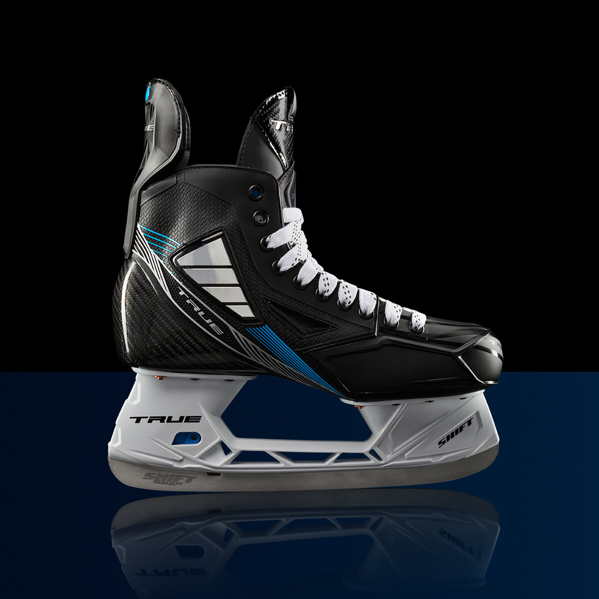 Вратарские коньки true. Коньки true tf9 sr лезвия. True tf9 goalie skates. Коньки true tf9. True catalyst 7sr коньки.