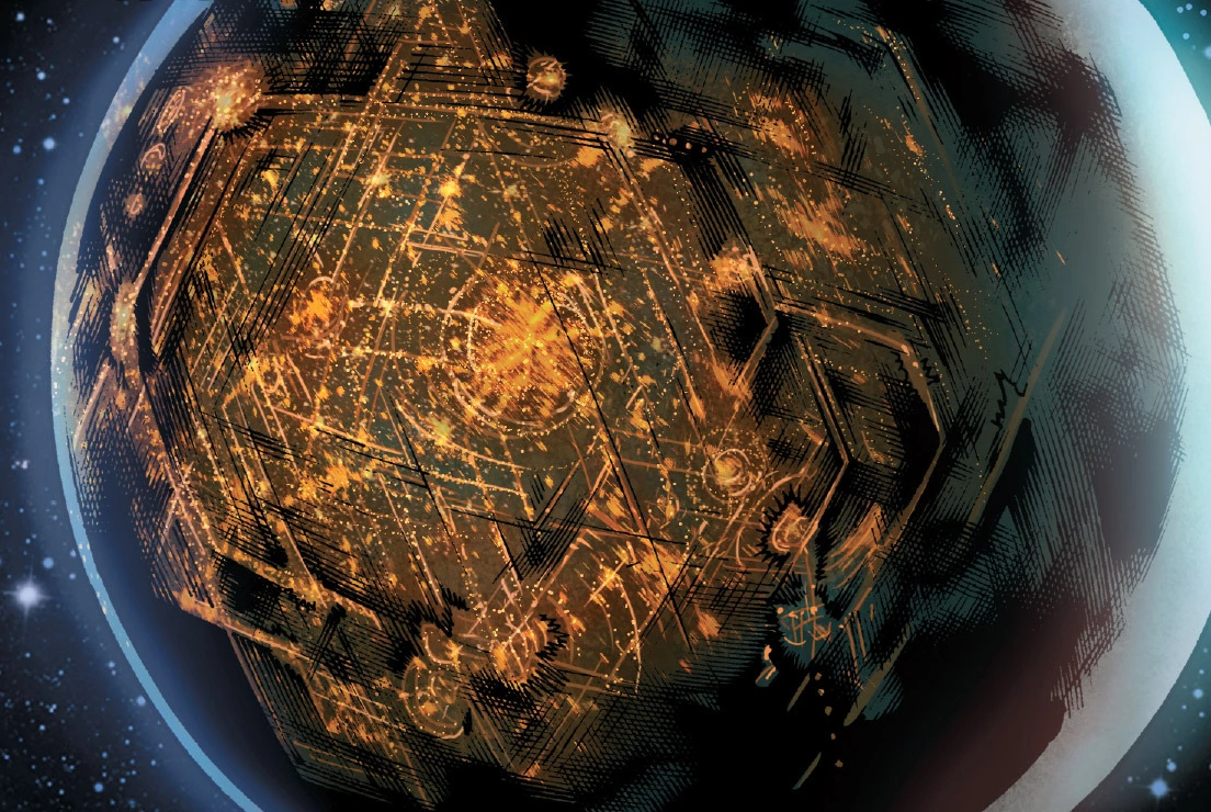 Даже внешний вид планеты напоминает Корусант