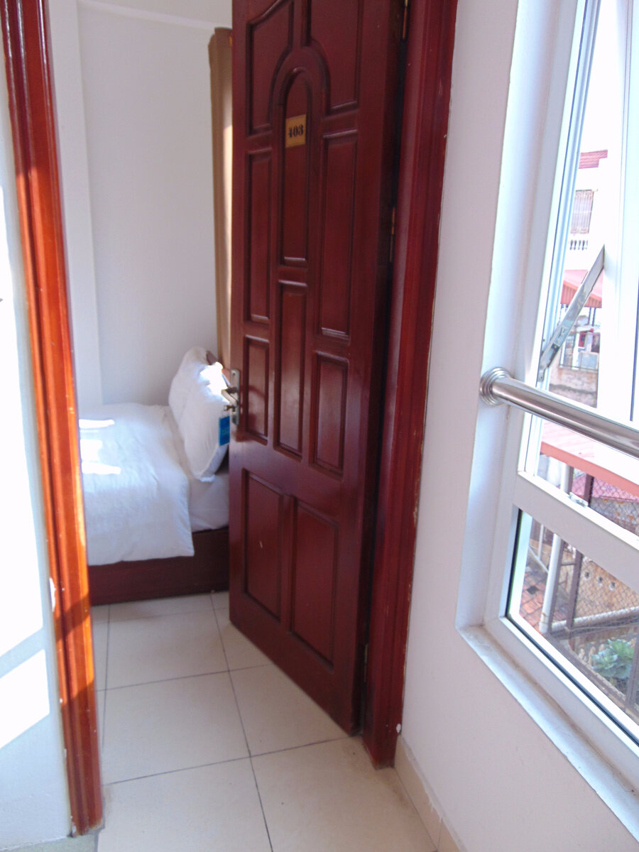 Fig. 2. Vietnam, Hanoi (Việt Nam, Hà Nội), “Bluebell Hotel”, room #403, door.
