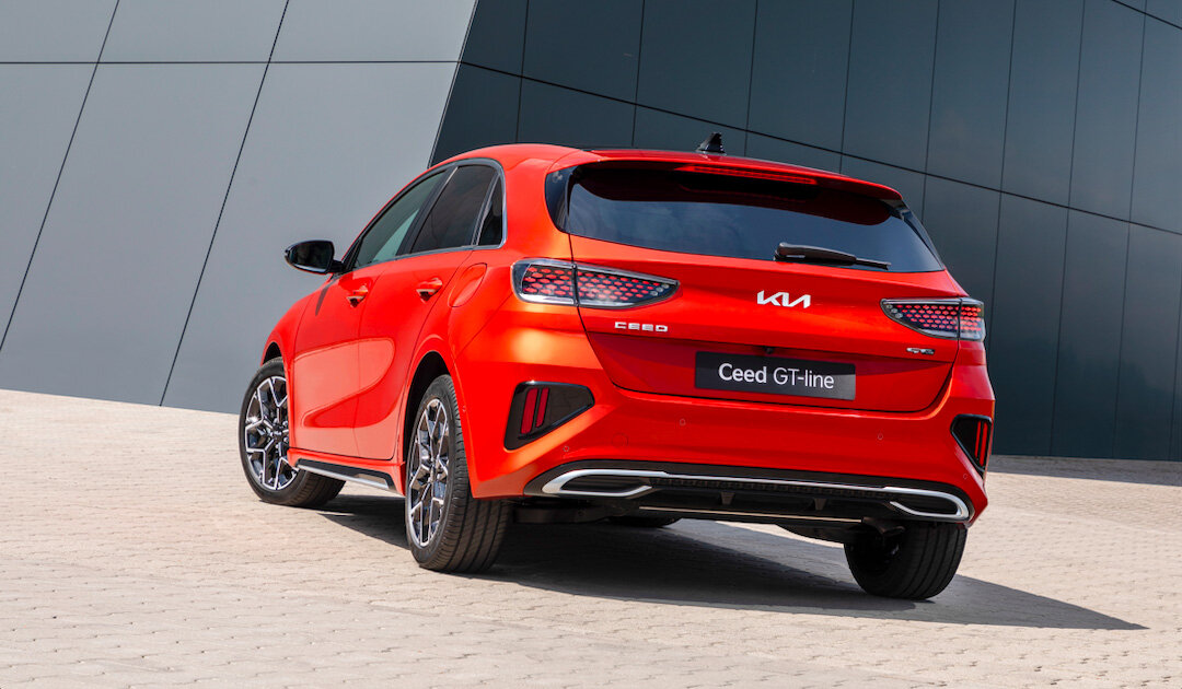 Задняя часть Kia Ceed