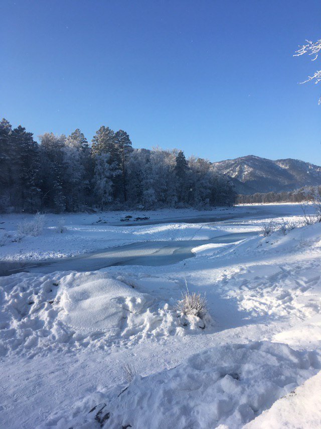 Зимний Алтай