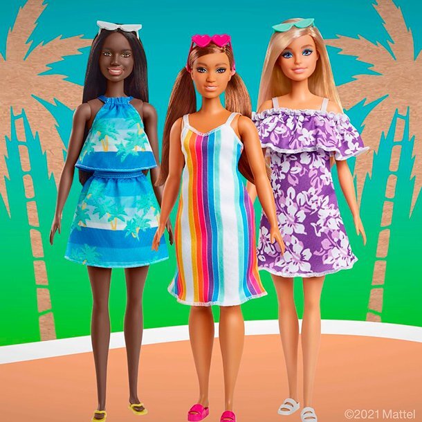 Все куклы серии Barbie Loves the Ocean (с) Mattel