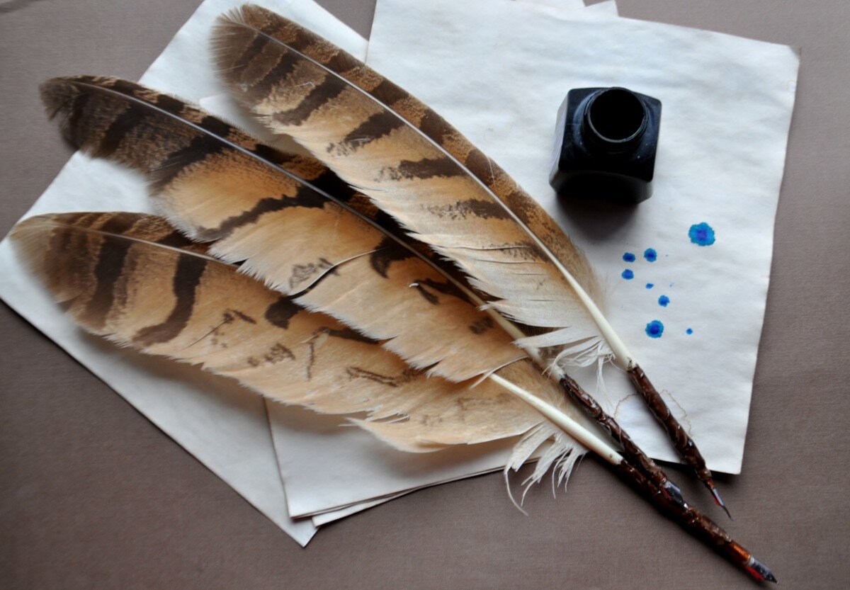 Чем писали в старину, фото с сайта newsland.com