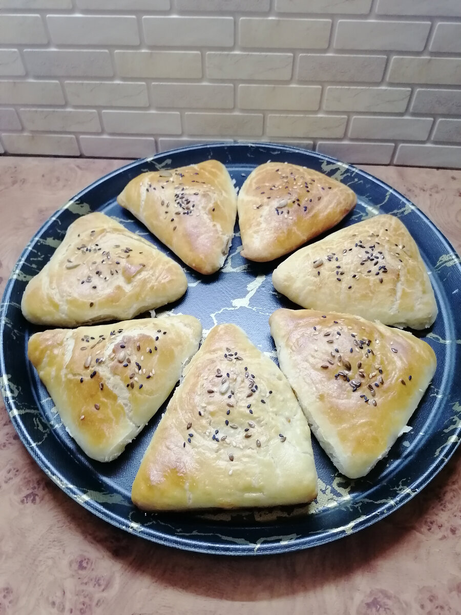 Воздушные пирожки с хрустящей корочкой...