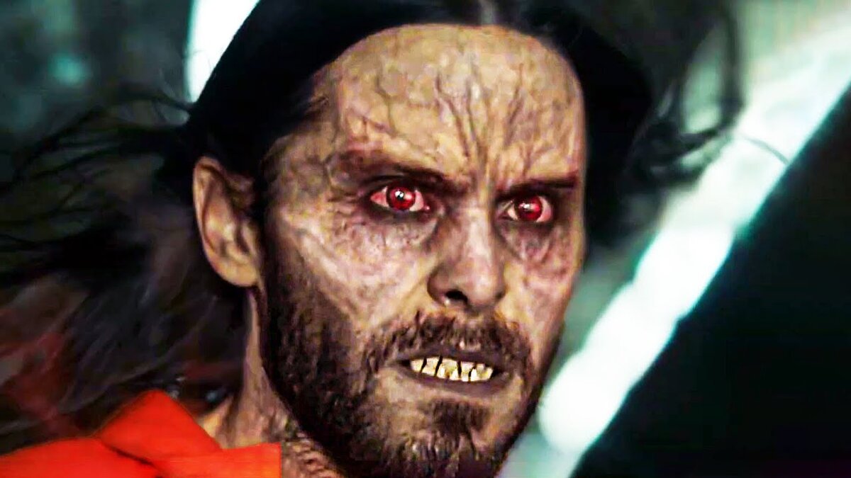 Джаред Лето не годует, увидев мемы о сценарии "Морбиуса 2". Кадр из фильма "Морбиус"