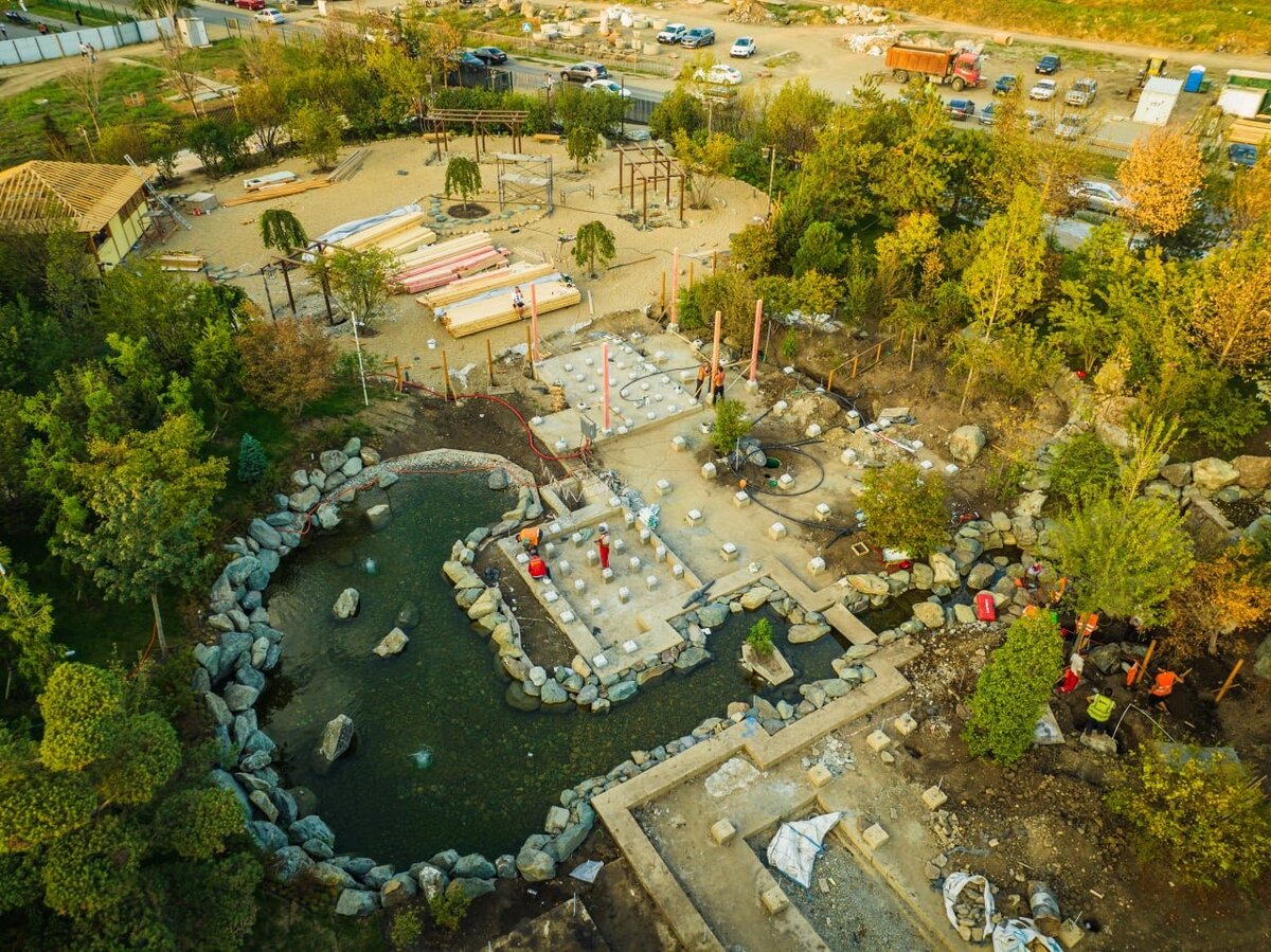 парк галицкого в краснодаре японский сад