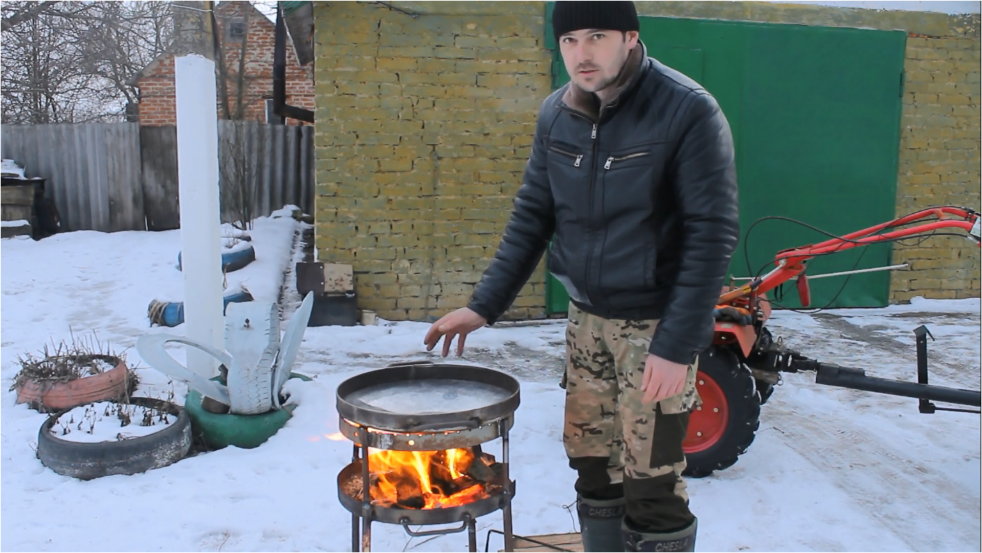 Садж из диска бороны