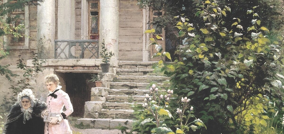 Бабушкин сад истинный рай впр 7. Картина Поленова Бабушкин сад. «Бабушкин сад» (1878 г.).