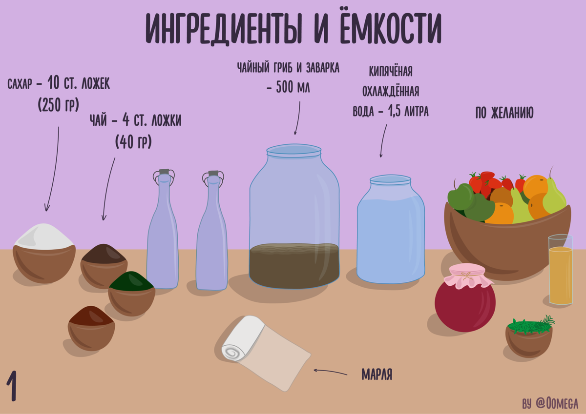 Исследовательский проект чайный гриб