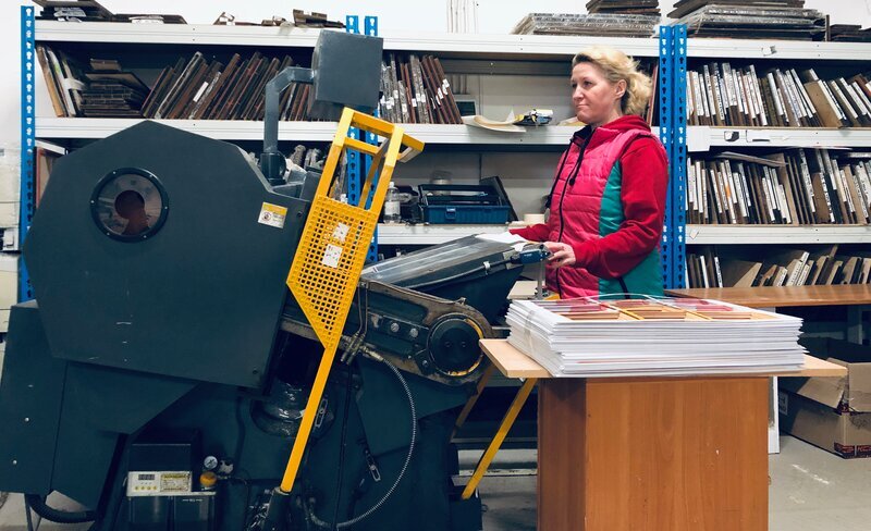 Технический парк типографии Фурсова - один из лучших в стране. 