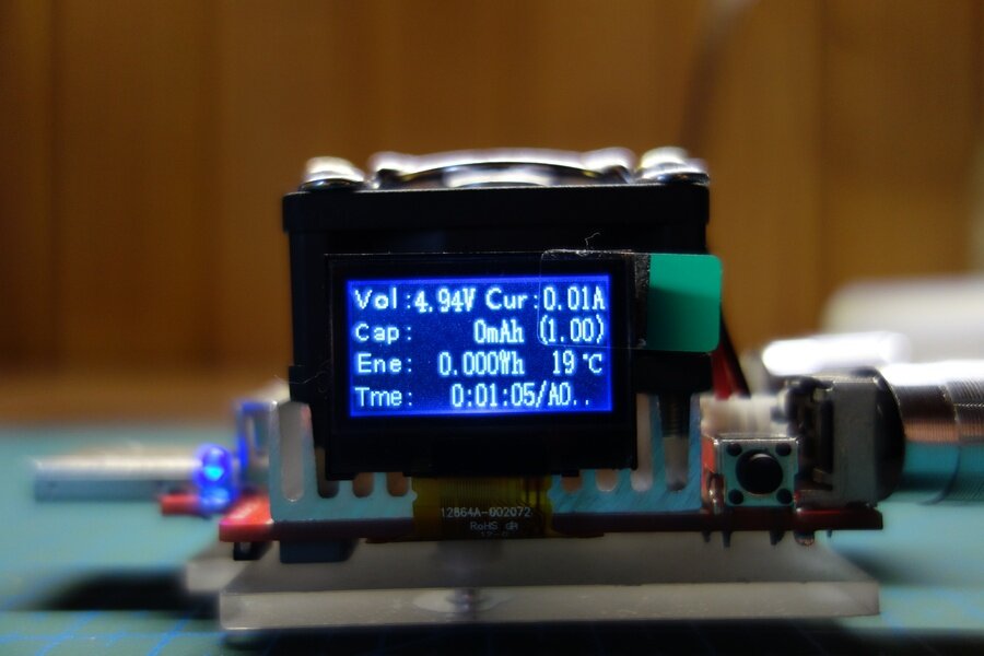 Экран номер 3 тестера