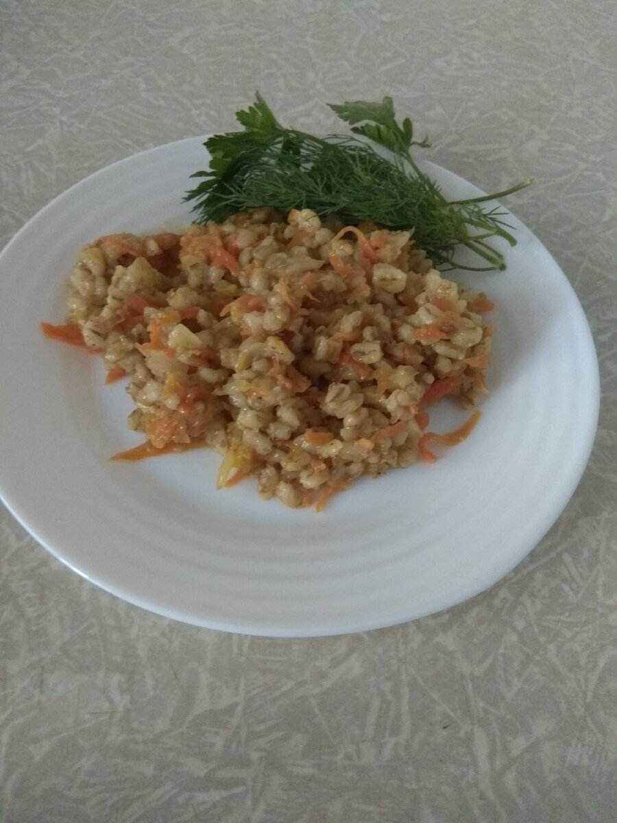 Жареная перловка