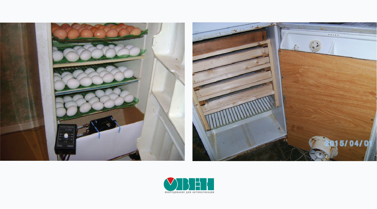 Инкубаторы из старого советского холодильника