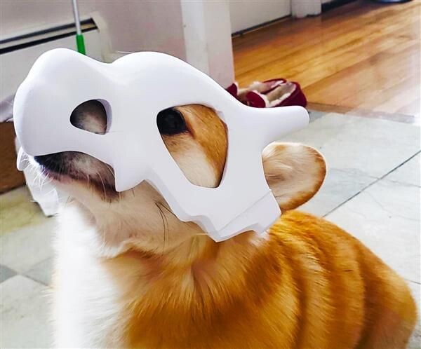 Маска напечатана с помощью 3D принтера, источник:https://www.pinterest.ru/vjmarkkanen/