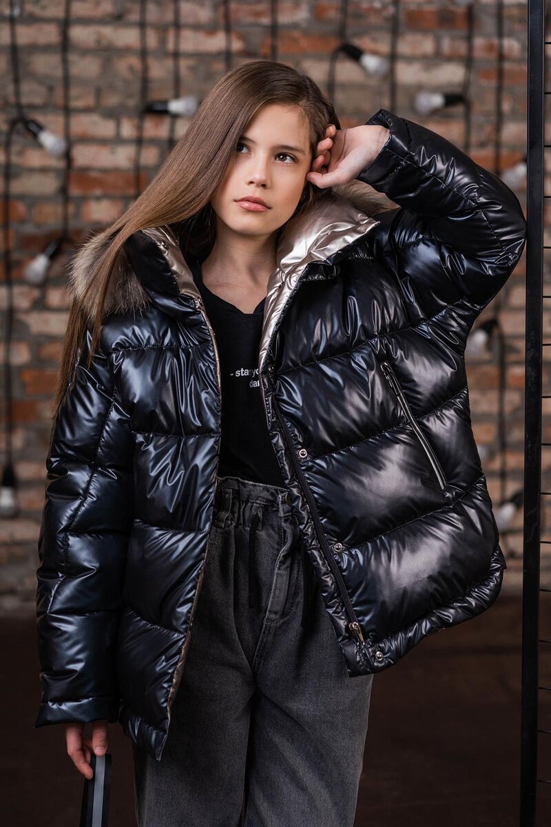 Дутая куртка для девочки-подростка | Детская мода от ТМ GnK | Дзен