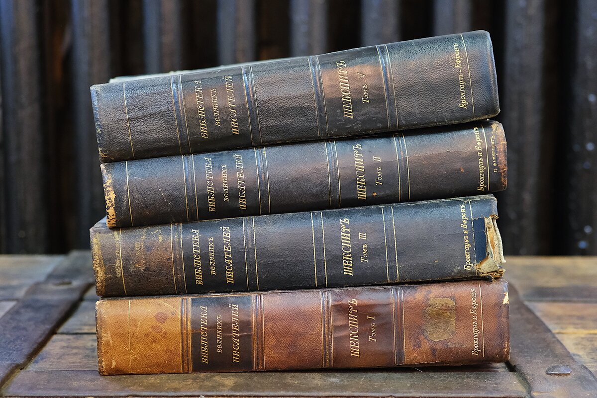 Состояние книг до реставрации.
