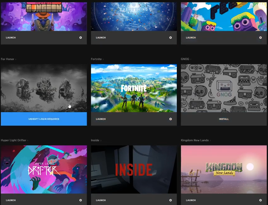 Второй интересный пример, всё перечисленное на картинке - это Free-раздачи.