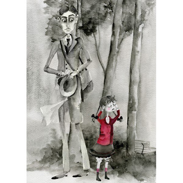 На просторах интернета можно найти иллюстрации к этой доброй истории. Кто же автор? Мы так и не узнали  :(