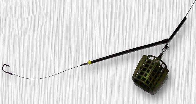 Монтаж на изогнутом антизакручивателе