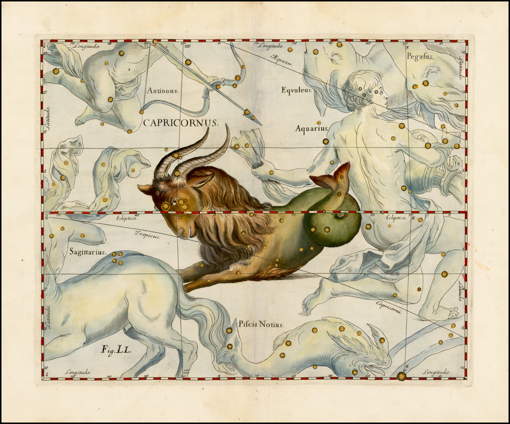 Из атласа звездного неба Яна Гевелия