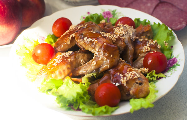 рецепт куриных крылышек