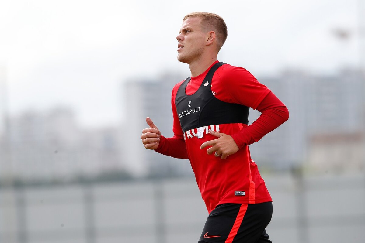 Дебют Александра Кокорина за "Спартак" откладывается. Фото - ФК "Спартак".