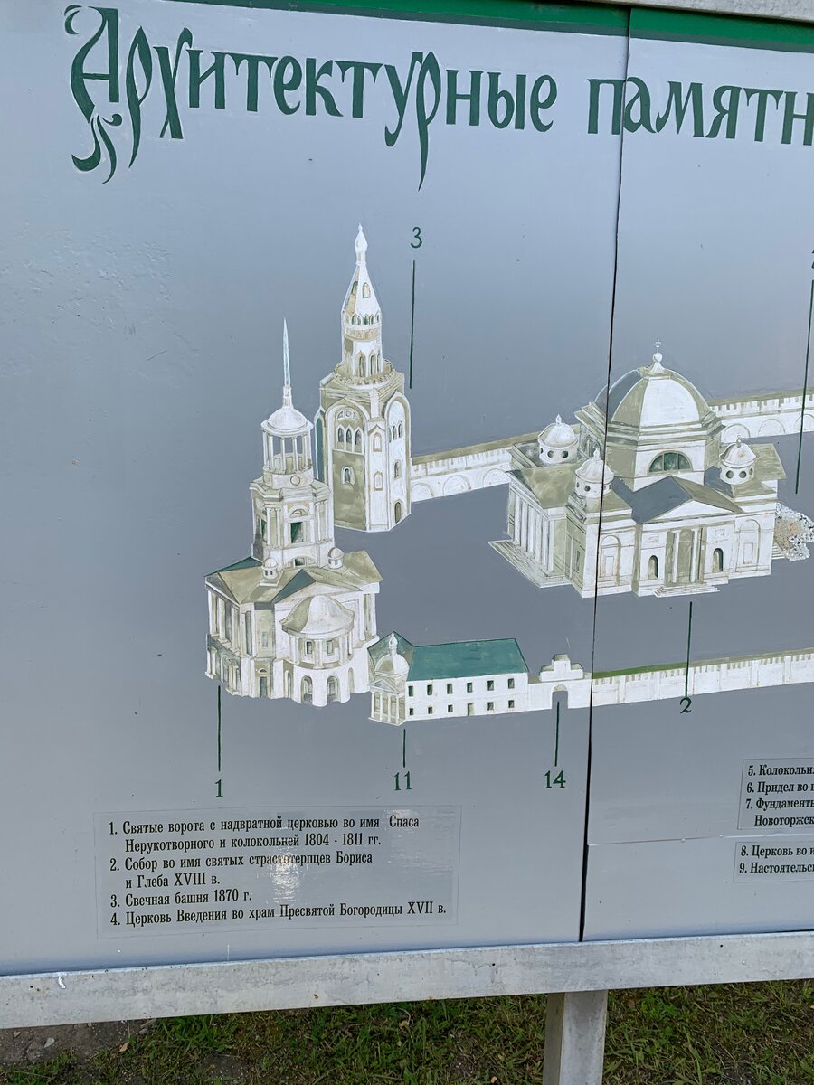 Торжок карта города с достопримечательностями