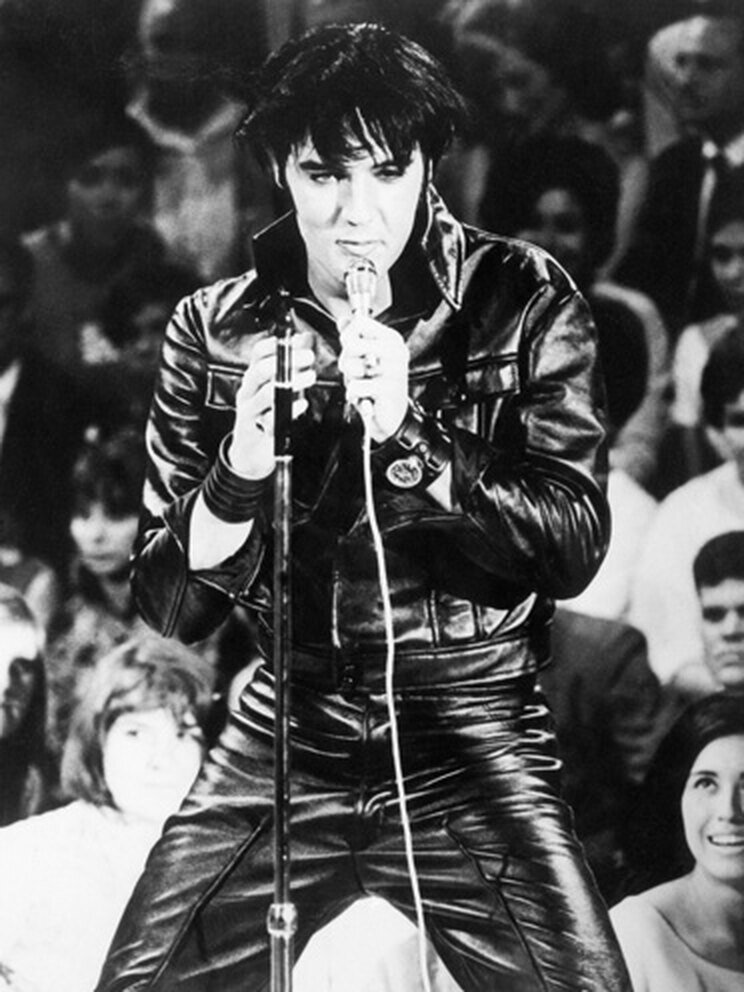 Элвис Пресли на концерте