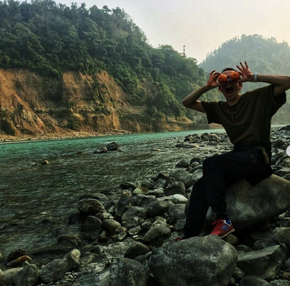 2017 год. Индия, Ришикеш.