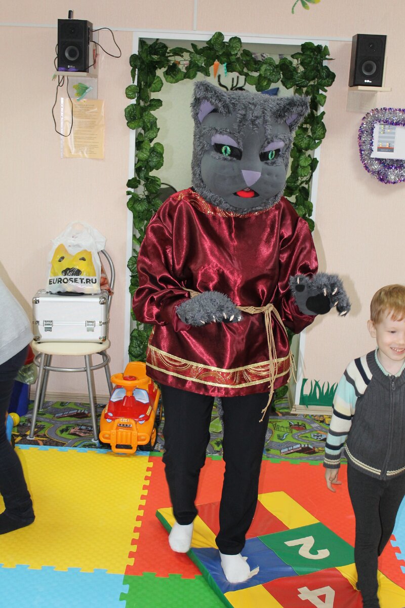 Ростовая кукла "Кот Василий".