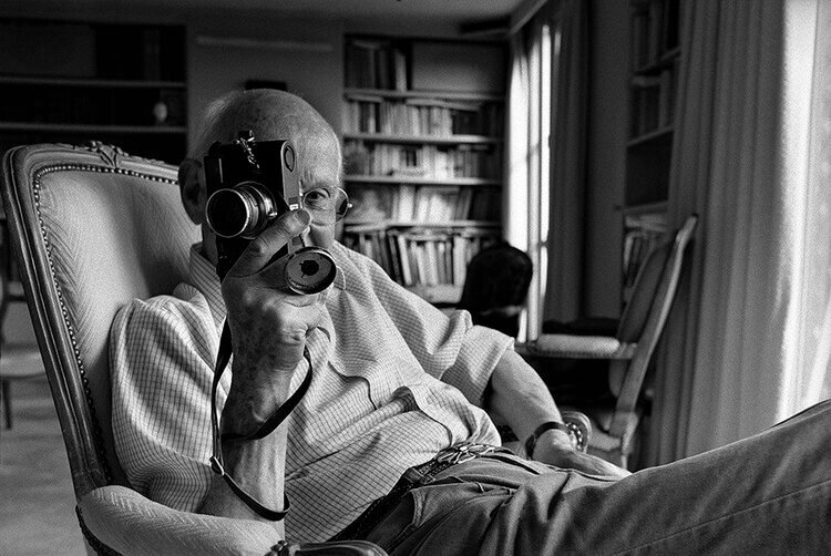 Автопортрет Henri Cartier Bresson