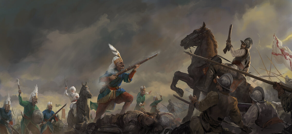 Янычары на поле битвы / © Joeri Lefévre / joeri.artstation.com