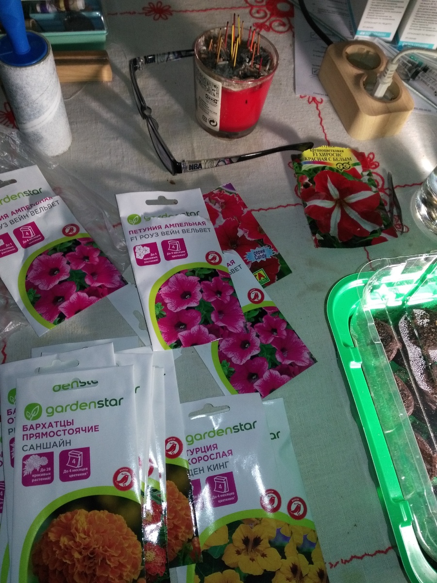 Семян набрали в этом году просто от души