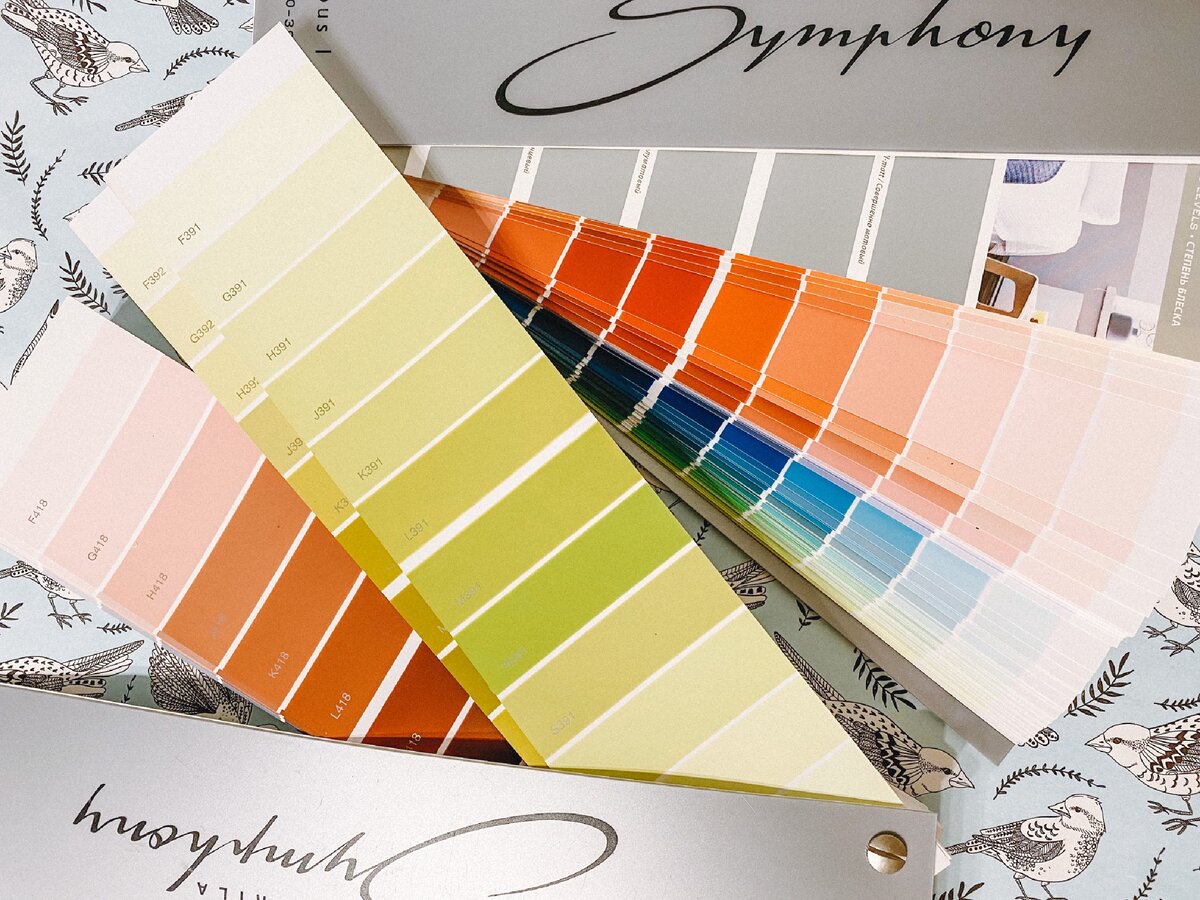 Цветовой справочник от Tilkkurila «Symphony»