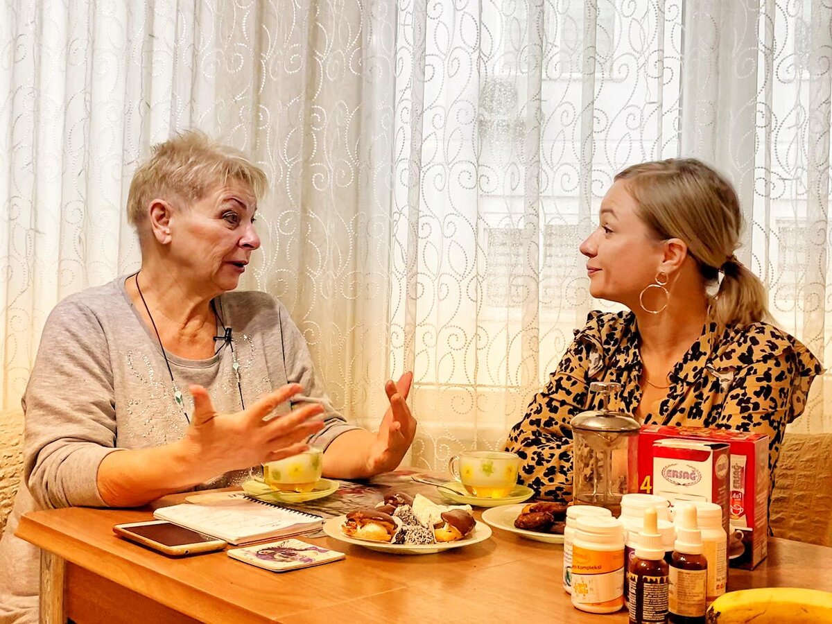 Мы с Аллой общаемся