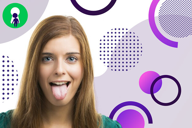 артикуляционная гимнастика - упражнение "блинчики-ладушки"