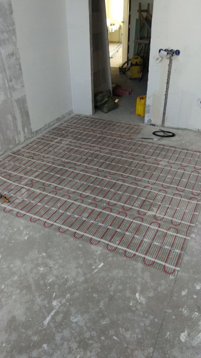 Укладка мата