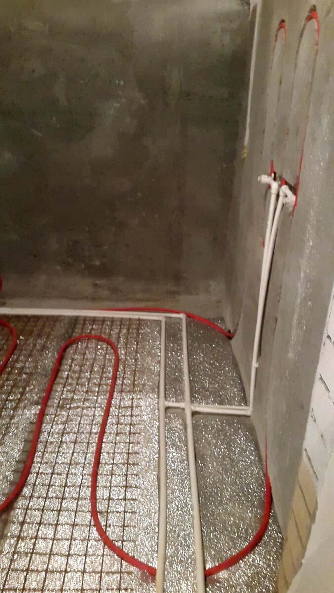 Тёплый пол.