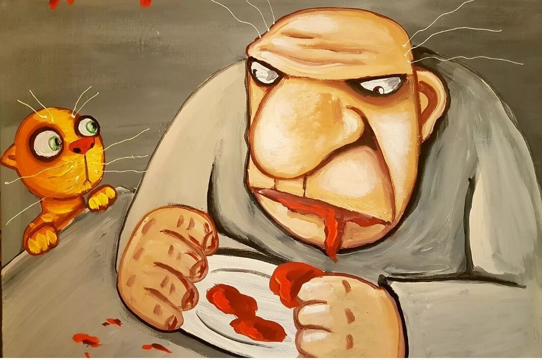 Картина Васи Ложкина