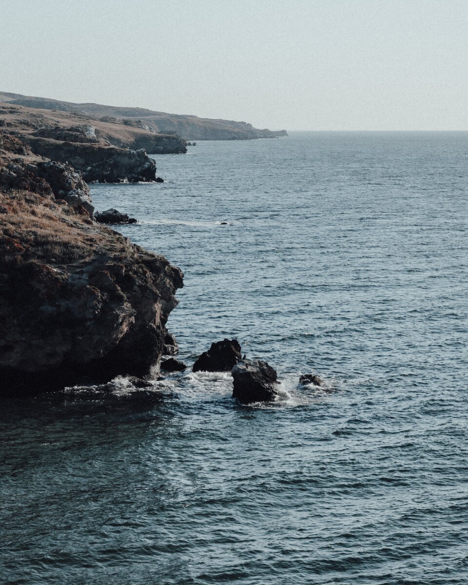 Многочисленные бухты Азовского моря