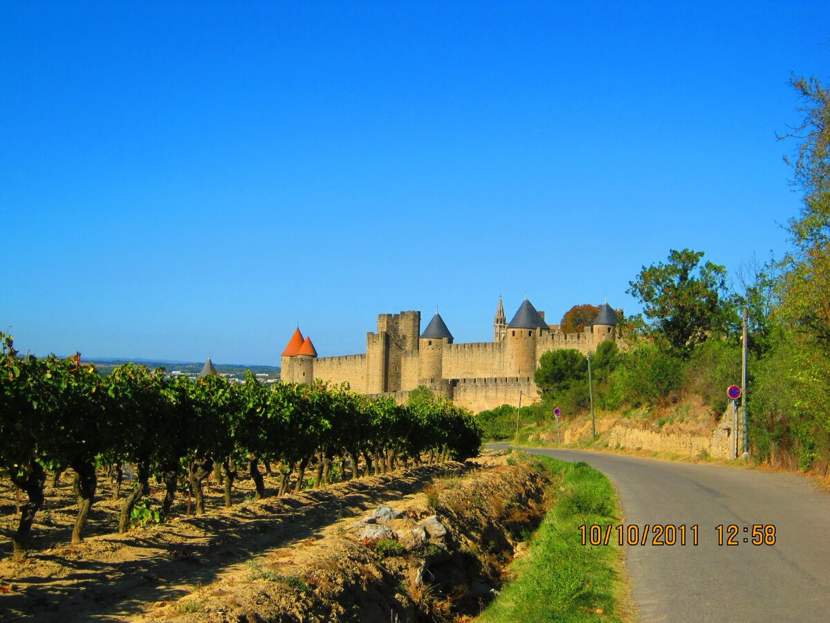 Каркассон - юг Франции. Скучаю...