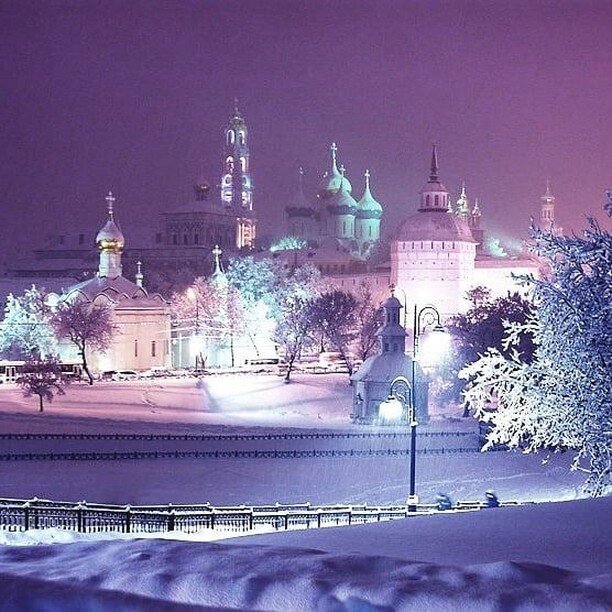 Наконец-то настоящая зима. Автор @alex_pro_electrica