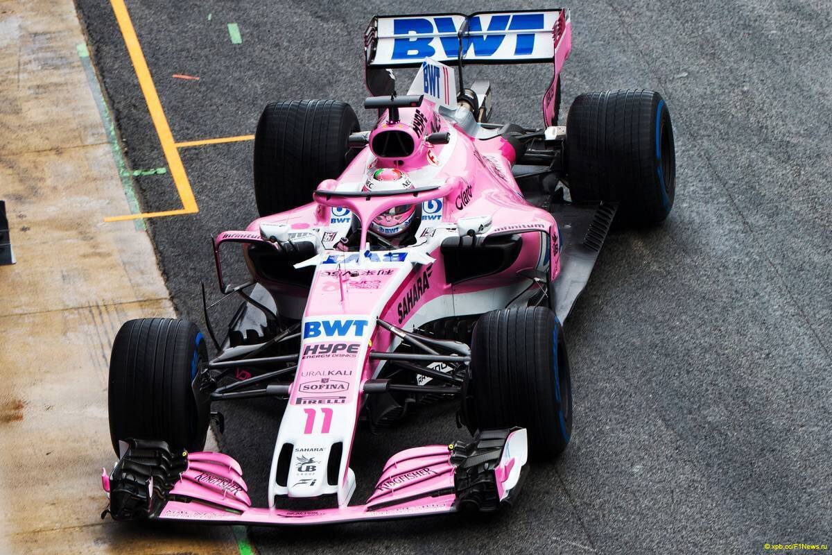 Force India VJM11 2018 Sergio Perez